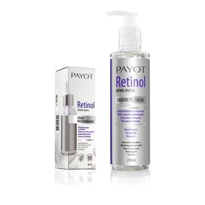 kit limpeza e tratamento retinol