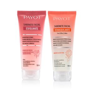 kit limpeza sabonete demaquilante e esfoliante
