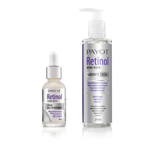 kit limpeza e tratamento retinol
